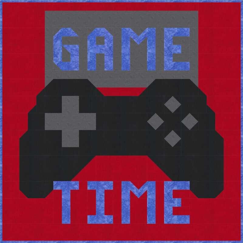 Game Time Quilt Pattern - 3 Sizes