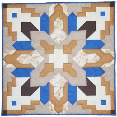 Mandala Quilt Pattern, 3 Sizes