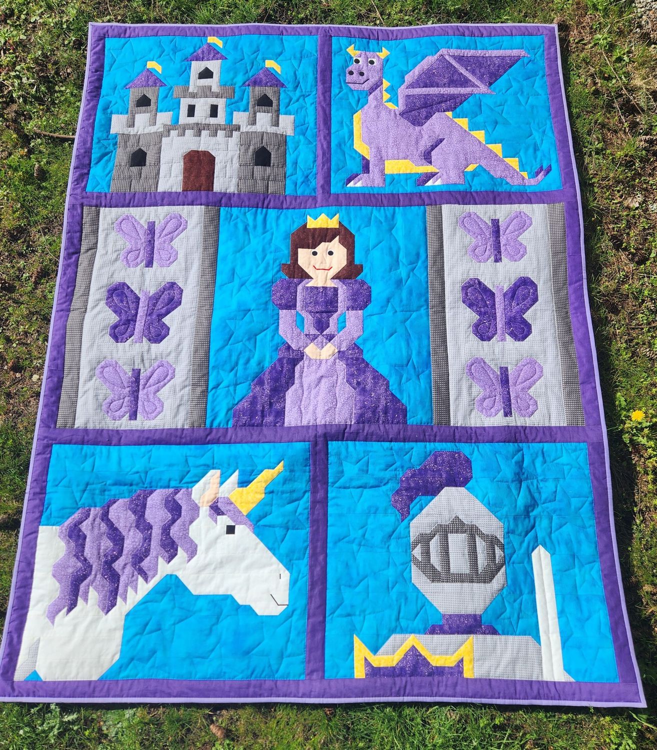 Fairytale Friends Twin size Quilt Pattern Fairytale Friends Twin size Quilt Pattern