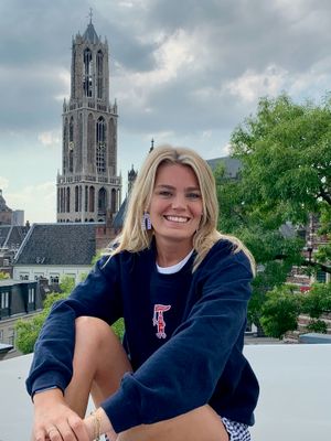 Sweater met embleem (unisex)