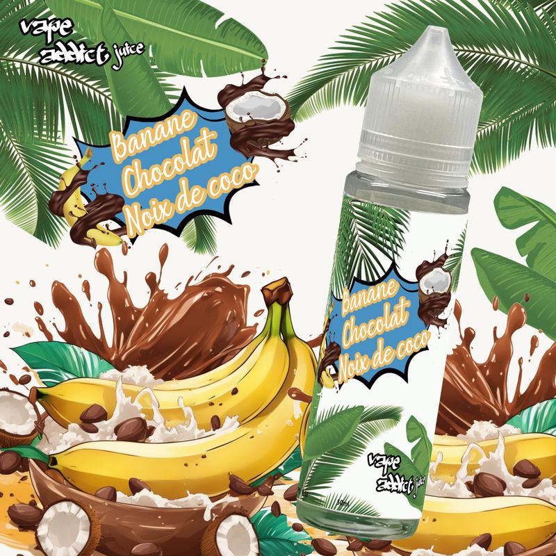 Classique / banane /chocolat / noix de coco