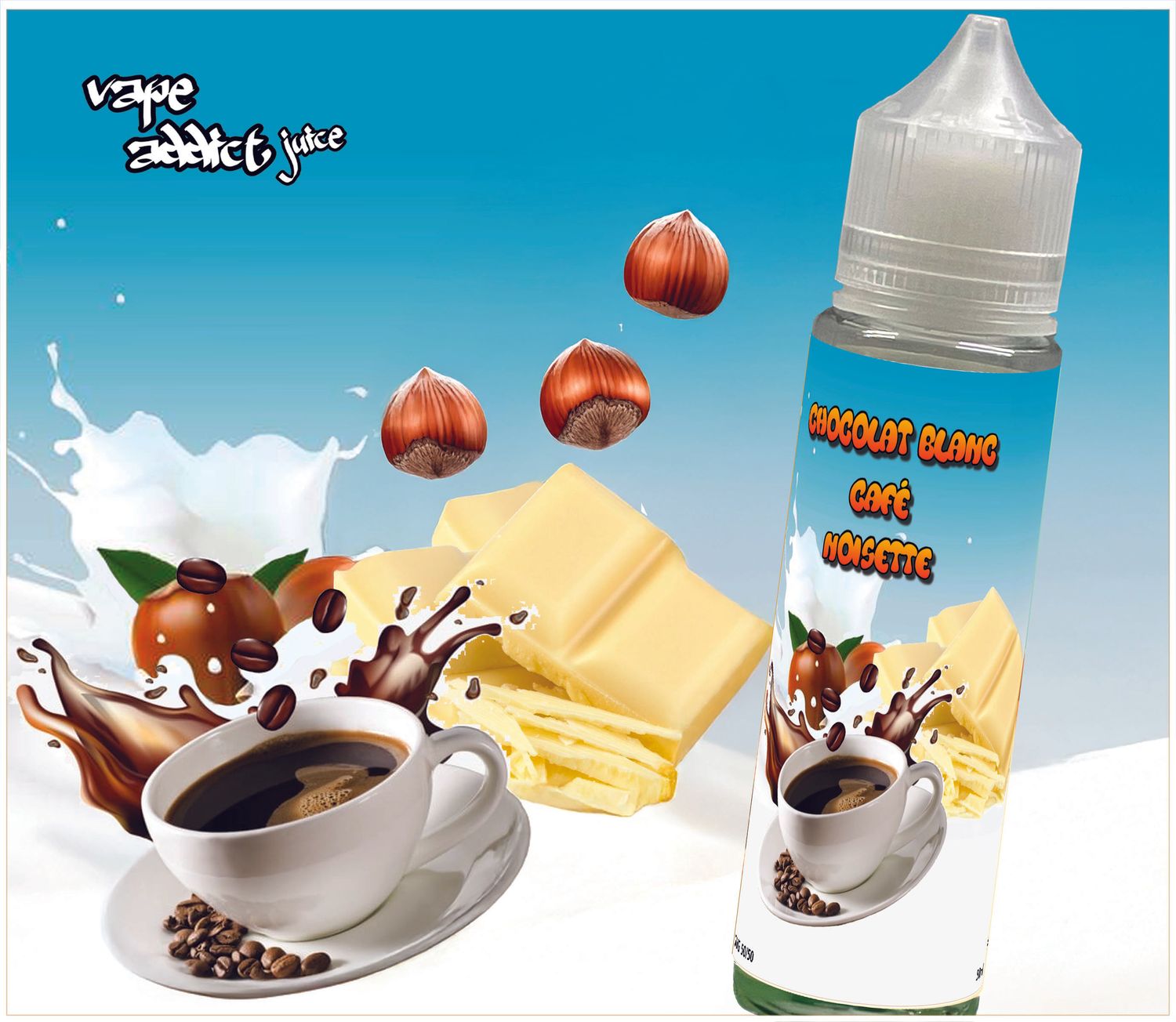 Chocolat Blanc, Café, Noisettes