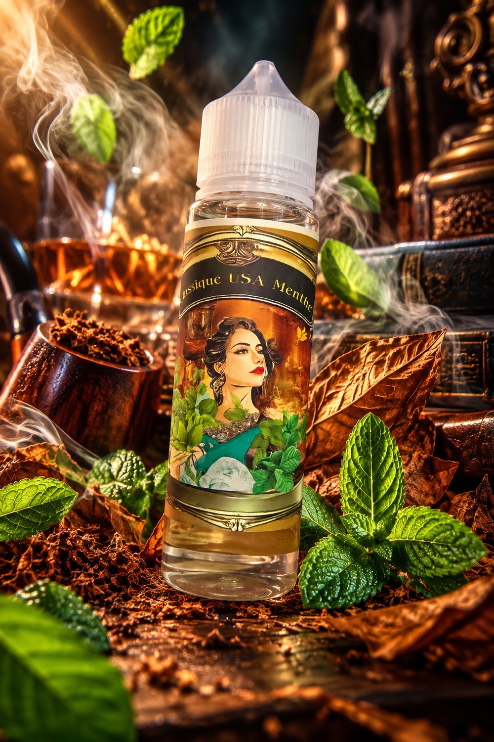 Classique USA Menthe – Vape Addict Juice – 50 ml