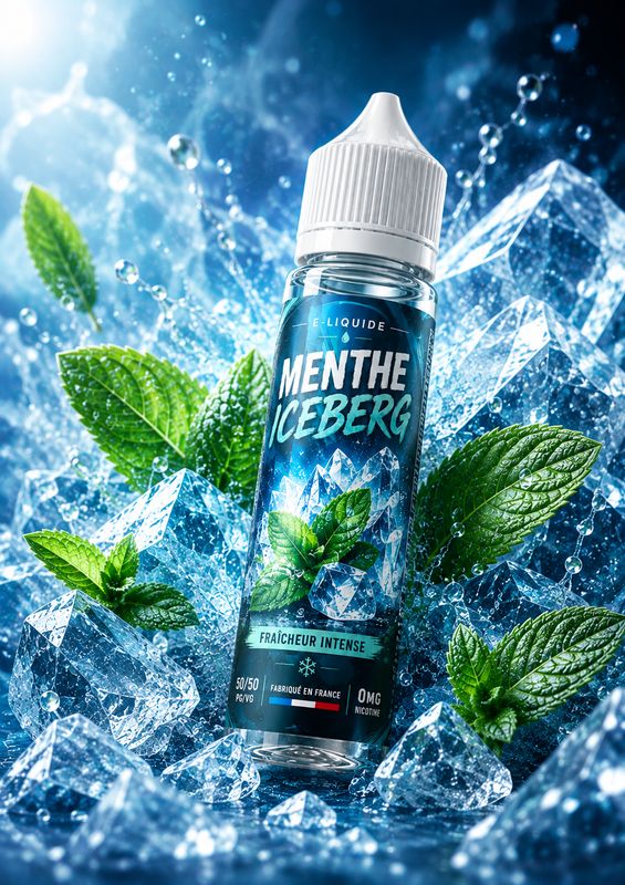 Menthe iceberg Vape Addict Juice