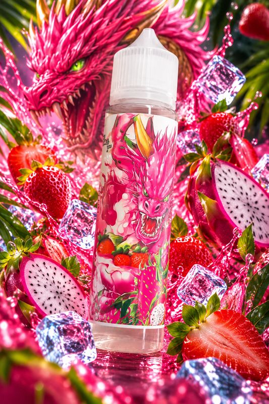 Fruit du Dragon Fraise Frais – Vape Addict Juice – 50 ml