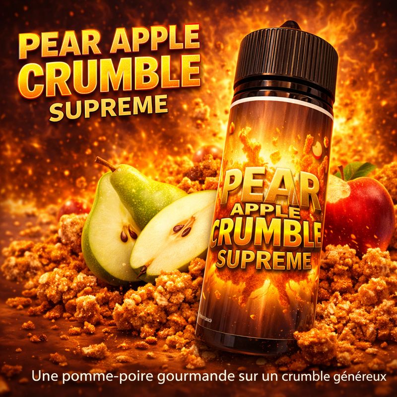 Pear Apple Crumble Supreme