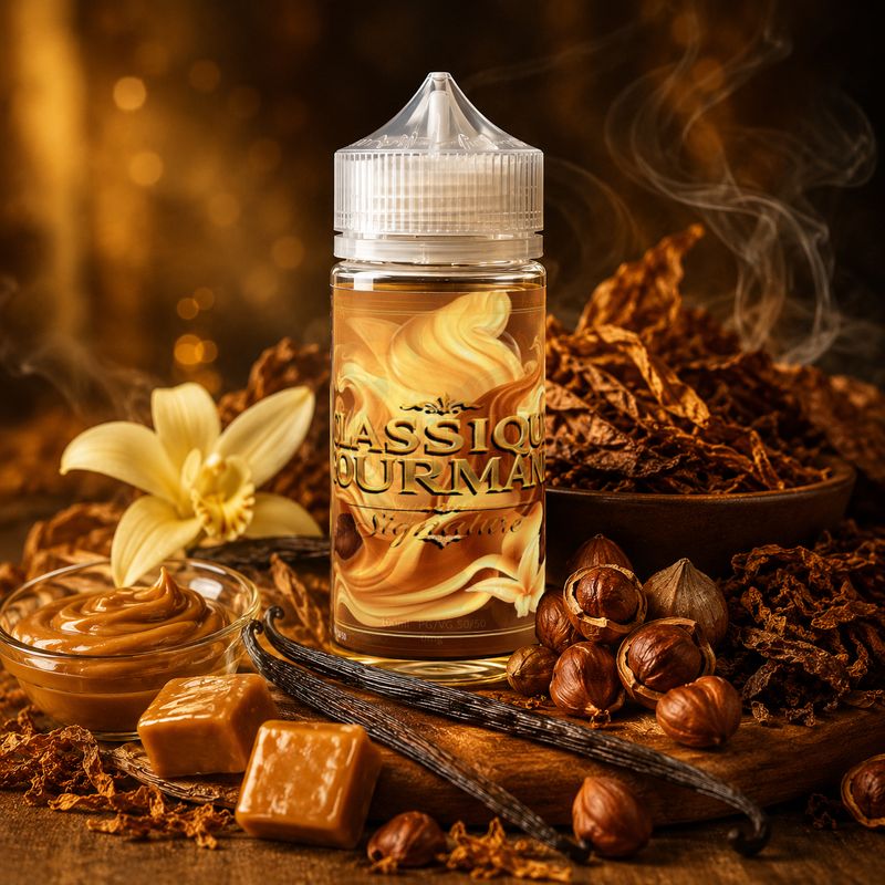 Classique Gourmand Signature – E-liquide Premium 100 ml