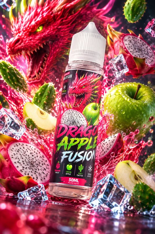 Dragon Apple Fusion – Vape Addict Juice – 50 ml