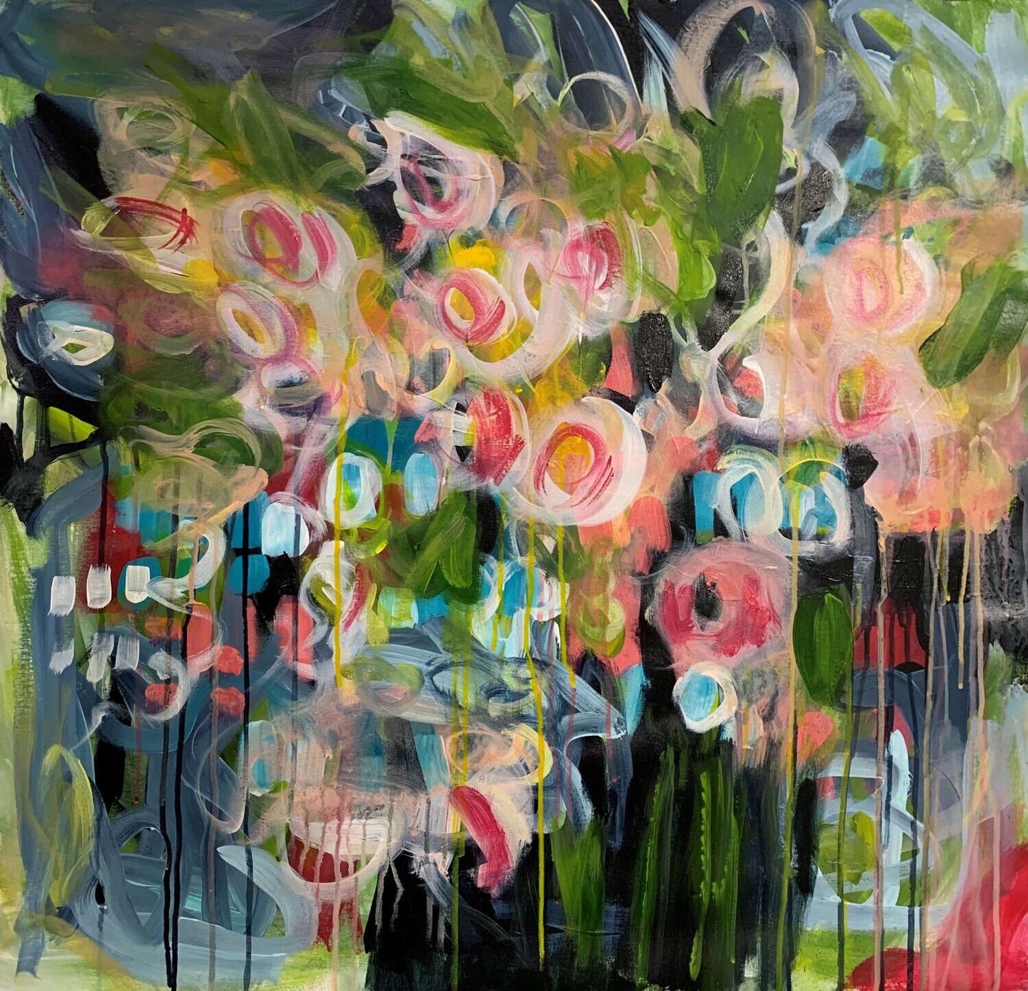 The flowers of love 1, 24&#39;&#39;x 24&#39;&#39;
