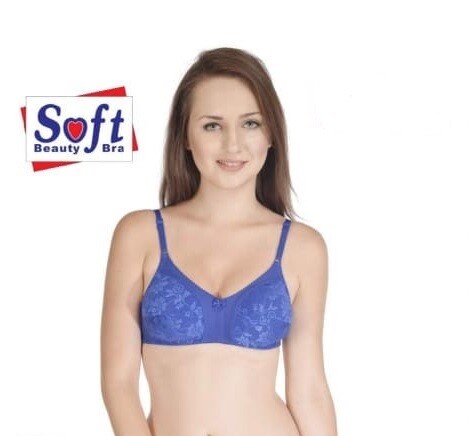 Soft Net and Hosiery Bra