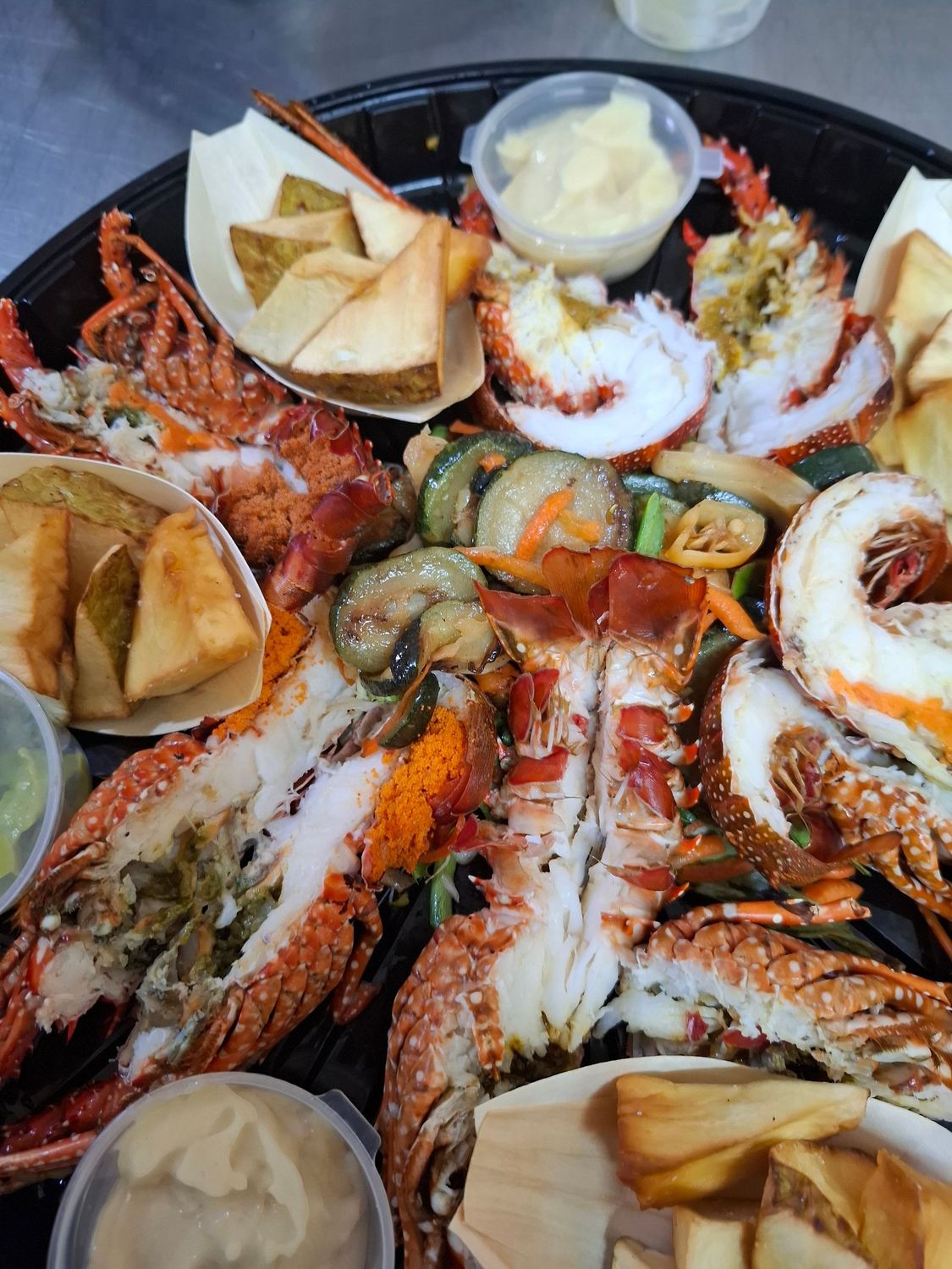 TAPAS de LANGOUSTES
