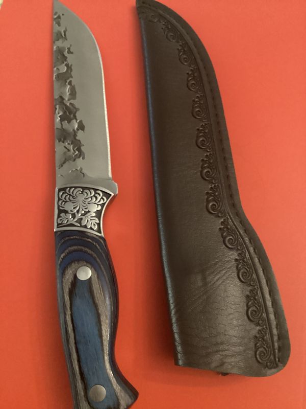 Carbon steel hand forged chef knife was £20 now £12