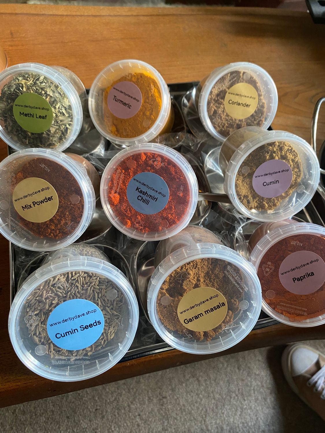 Essential spice kit for Asian food