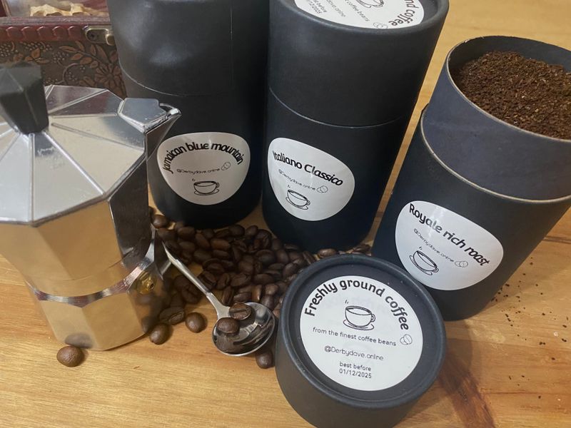 Freshly ground coffee 3 pack