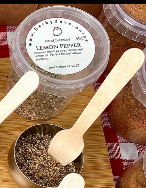 Lemon pepper 50g hand blended