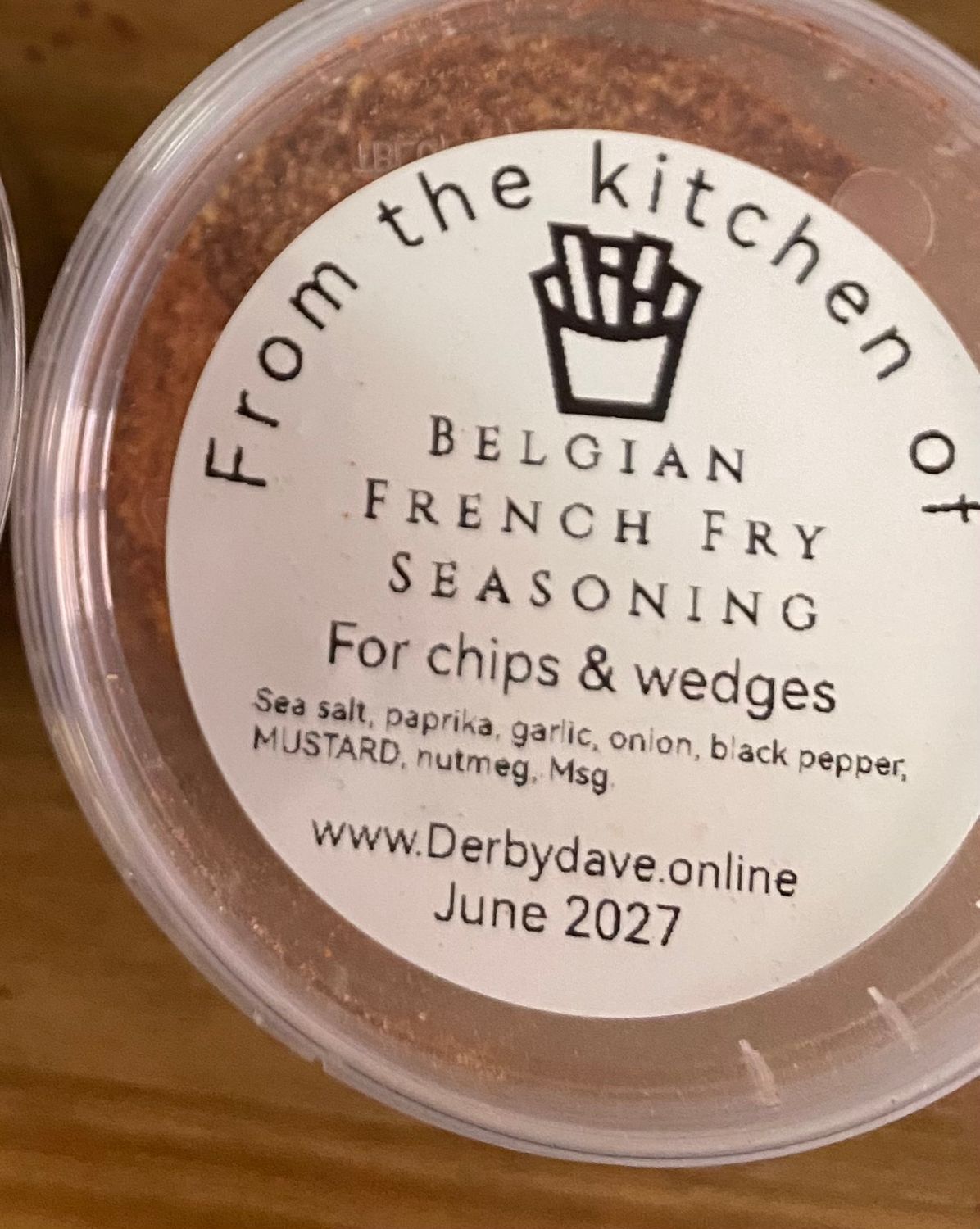 Belgian chip seasoning