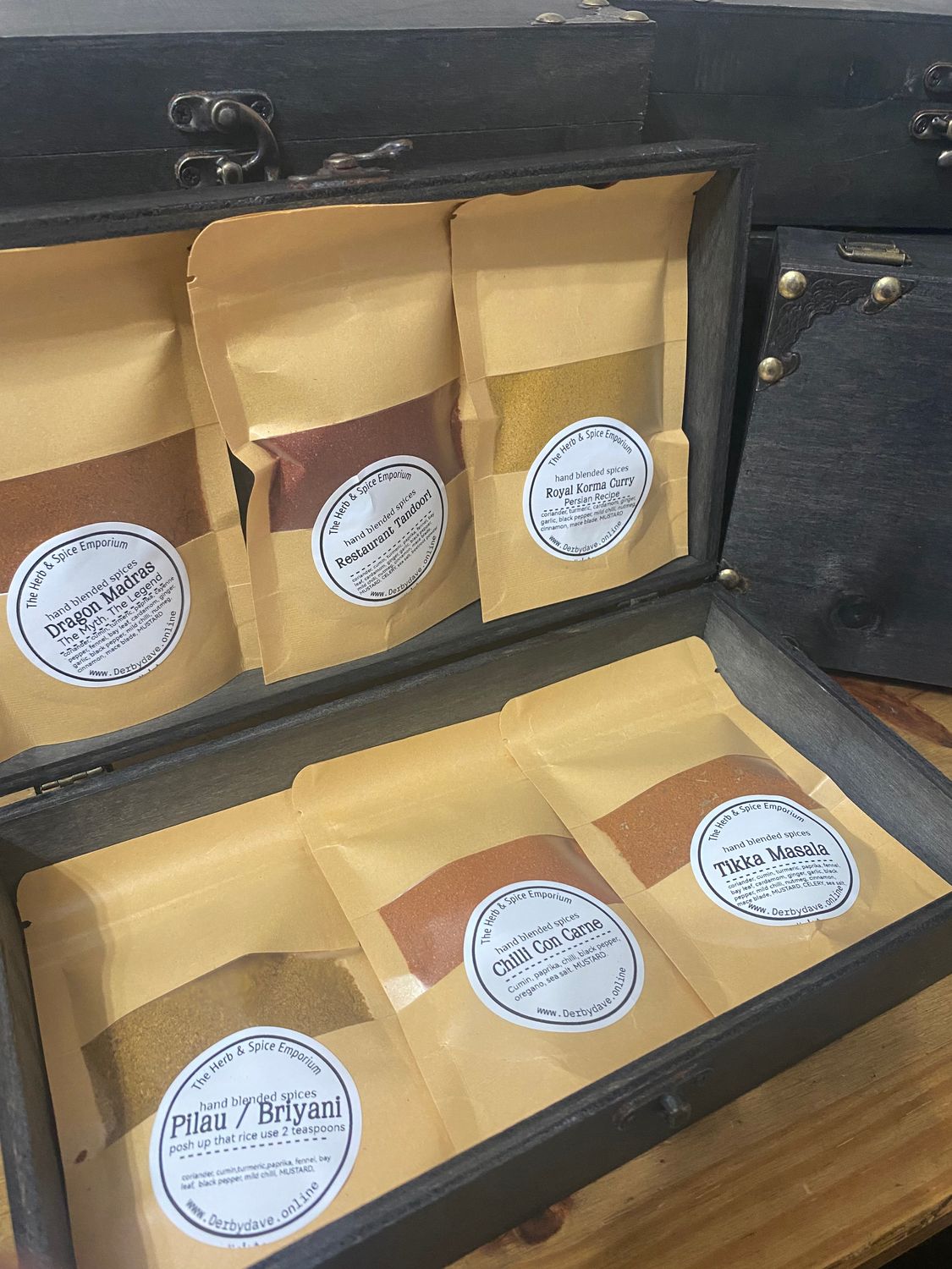 The box of delights 6 hand blended spices