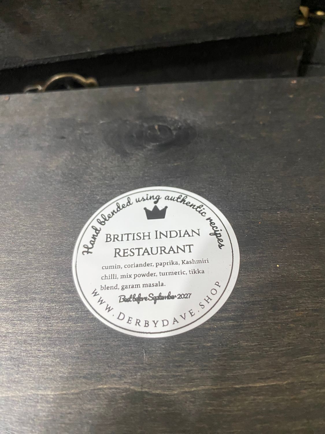 The British Indian restaurant kit B I R