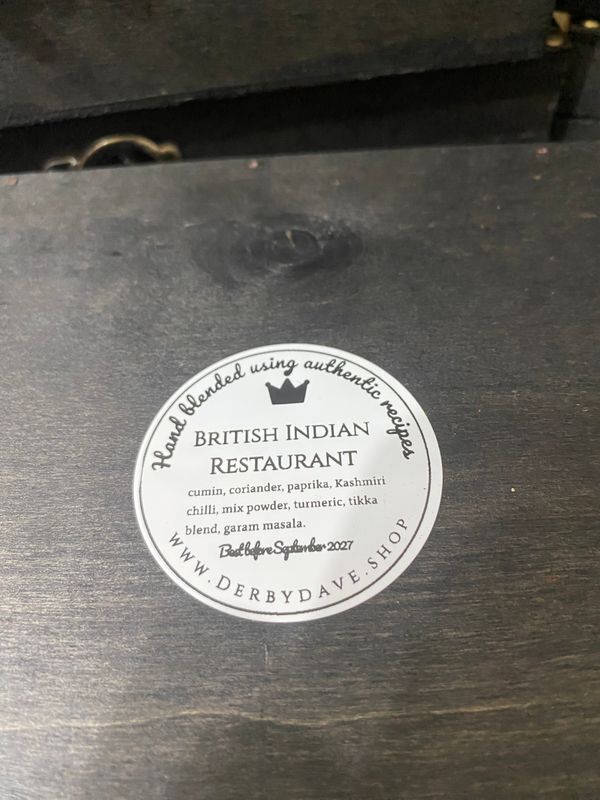 The British Indian restaurant kit B I R
