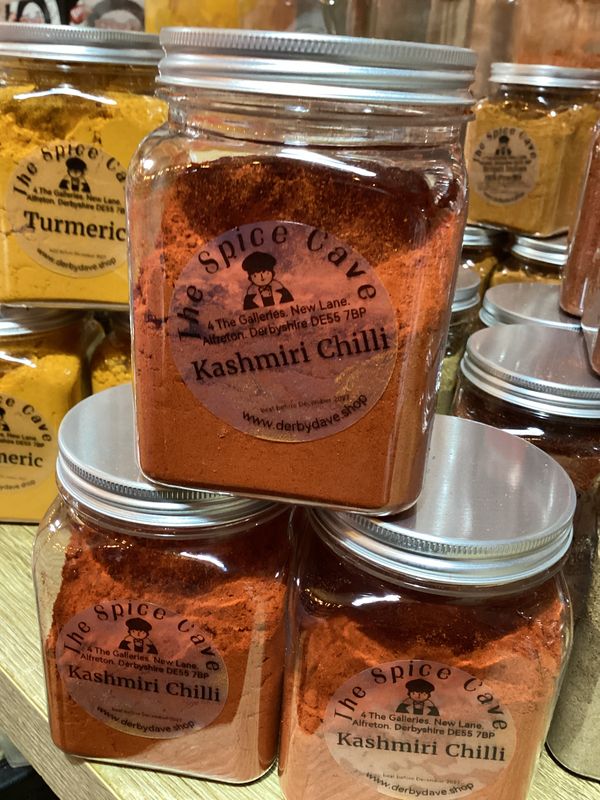 Kashmiri chilli mild heat the proper stuff 150g Kashmiri chilli mild heat the proper stuff 150g