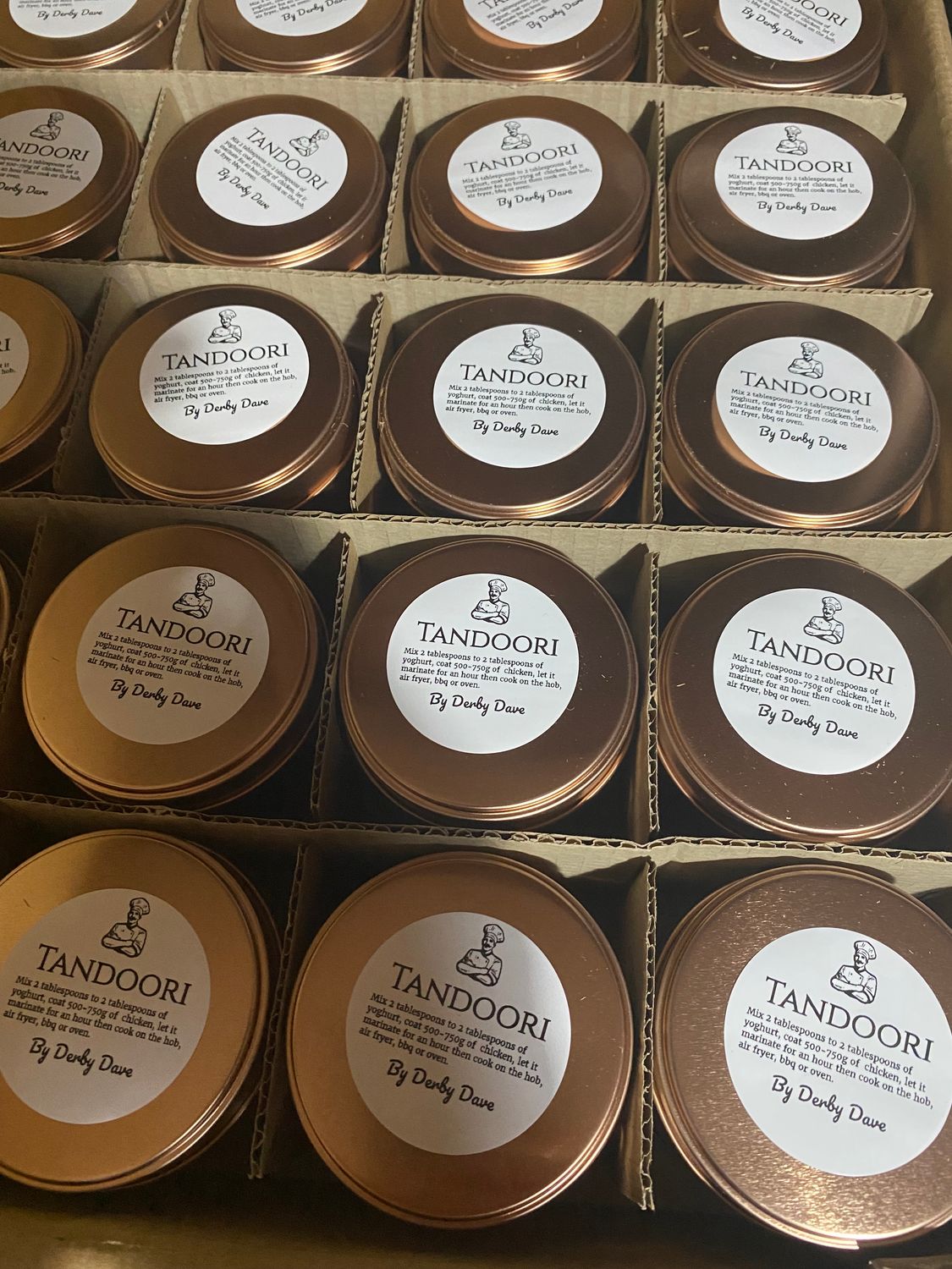 Tandoori or Ricardo trade packs 500g