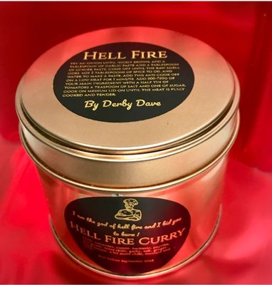 Hell Fire Curry The hot one