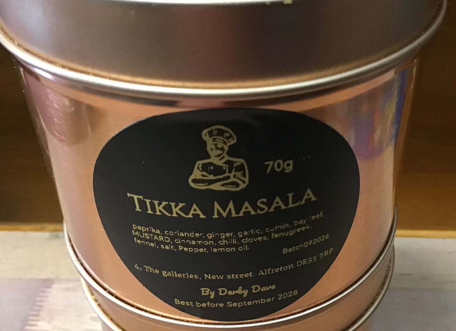 Tikka masala, for curry or having on its own