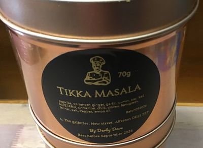 Tikka masala, for curry or having on its own