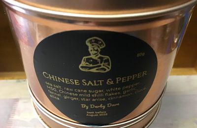 Chinese salt and pepper for chips or chicken