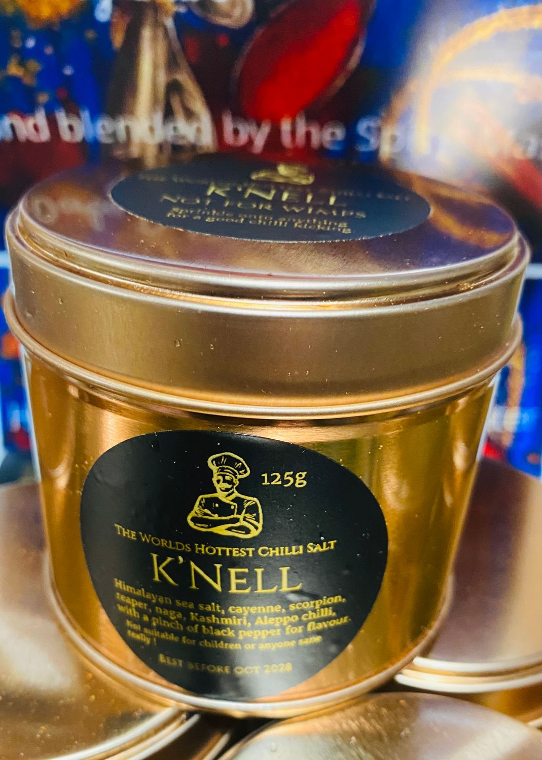 The worlds hottest salt K’Nell The worlds hottest salt K’Nell