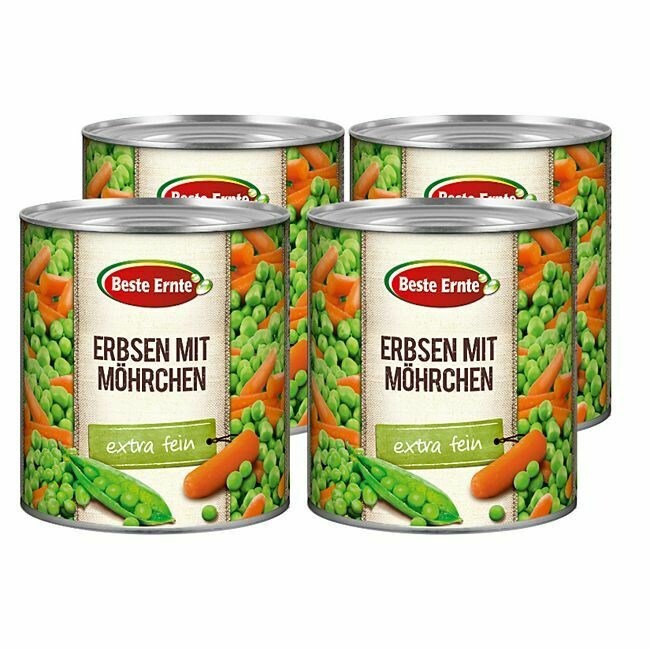 Petits pois / Tomate / Cube