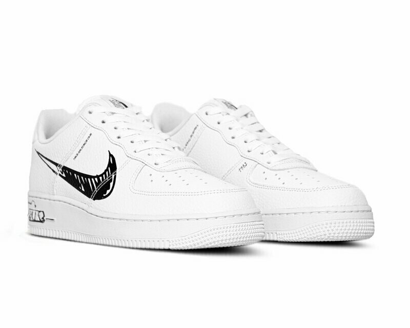 Nike Air Force 1 LV8 Utility White Black White