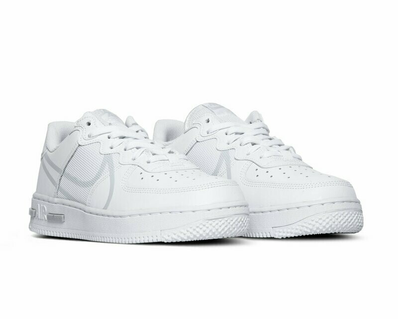 Nike Air Force 1 React White Pure Platinum