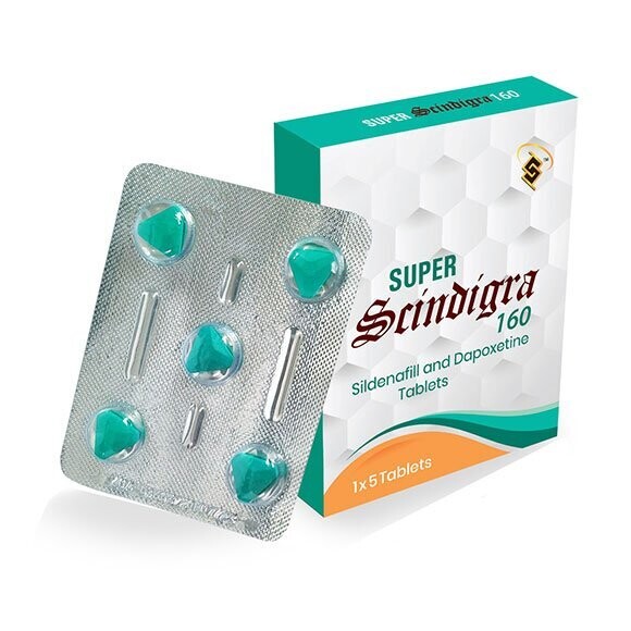 SUPER SCINDIGRA 160mg 5 Tablets