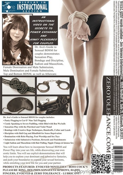 Dr. Ava's Guide To Sensual BDSM For Couples