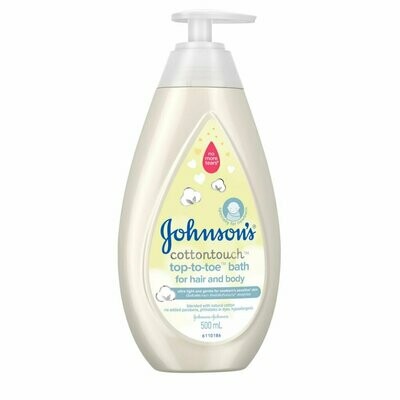 johnson and johnson cotton baby wash