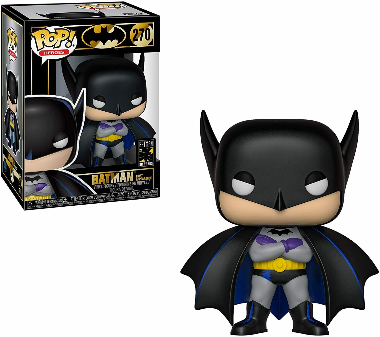 Funko Pop! Batman Primera Aparición 80 Aniversario