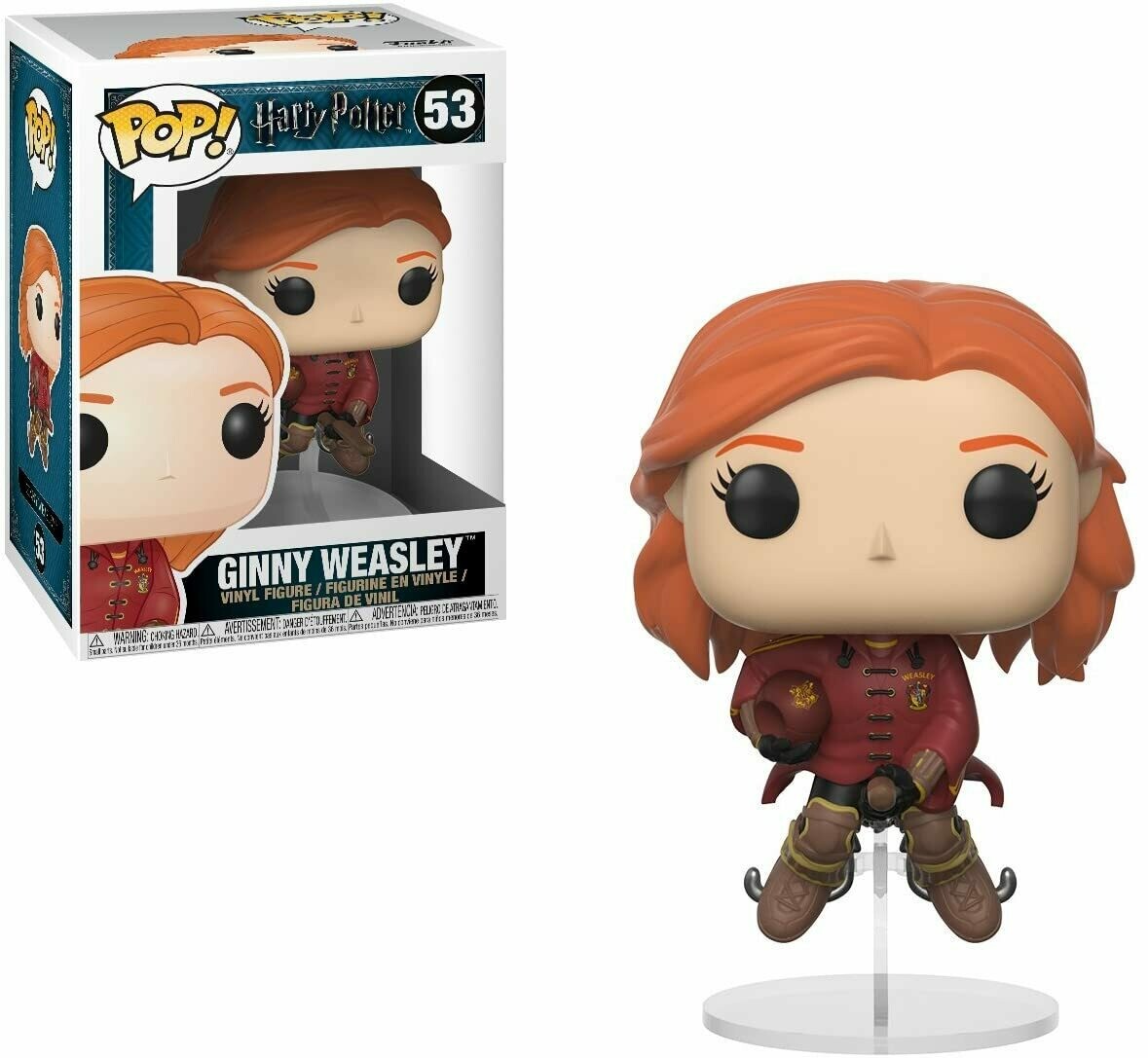 Funko Pop! Ginny Weasley en escoba #53 - Harry Potter