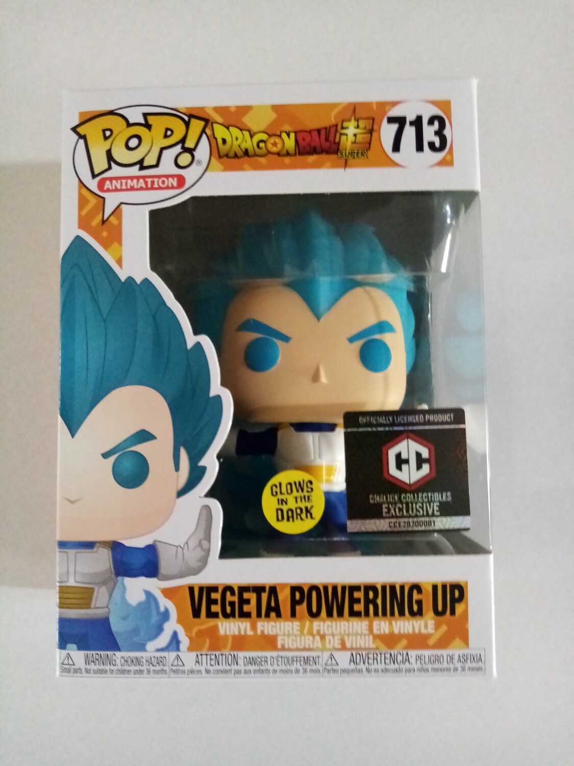 Funko Pop! Vegeta Powering Up Dragon Ball - Exclusivo