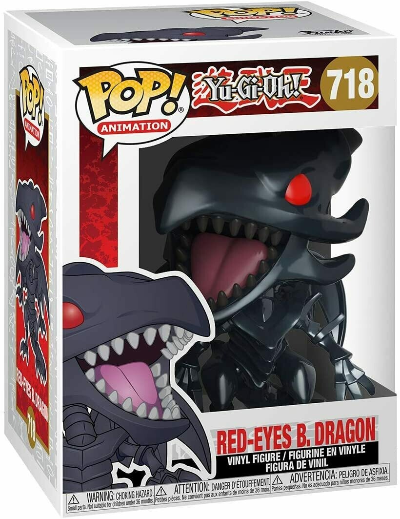 Funko Pop! Dragon negro ojos rojos - Yu-Gi-Oh!