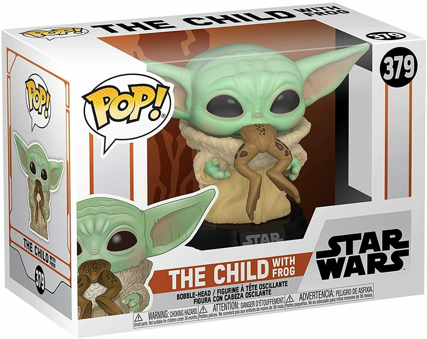 Funko Pop! The Child (Baby Yoda) con rana- Star Wars