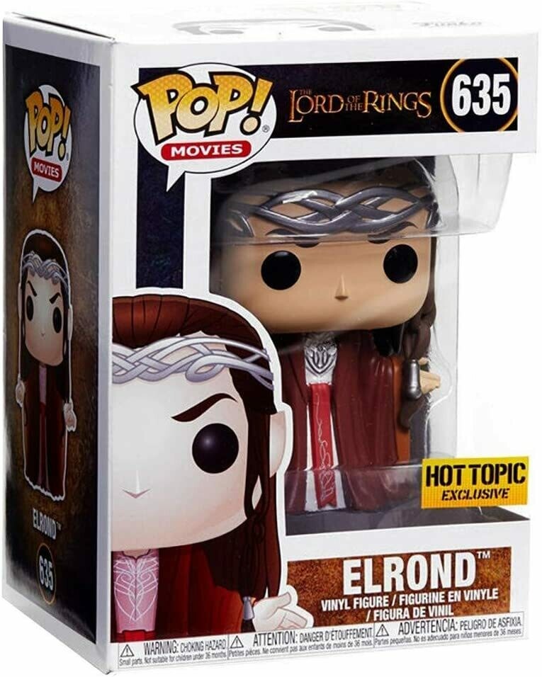 Funko Pop! Elrond #635 - El Señor de los Anillos