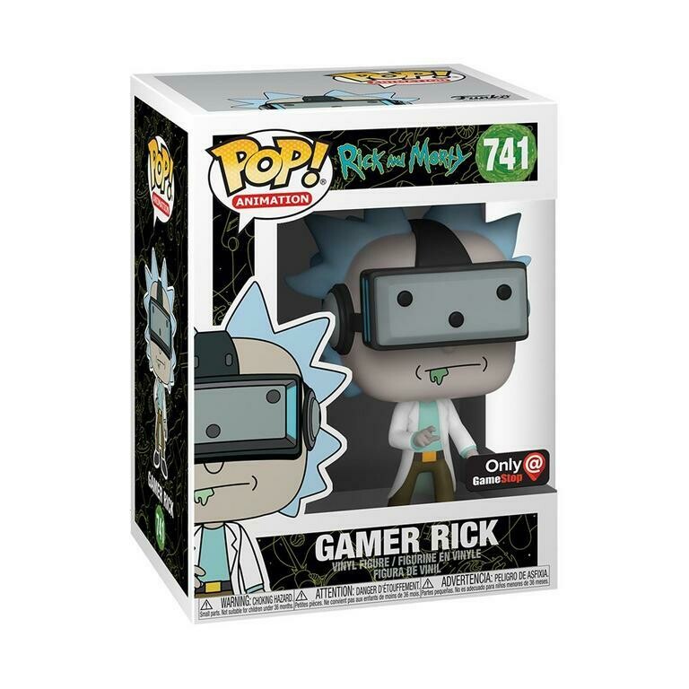 Funko Pop! Gamer Rick #741 - Rick & Morty