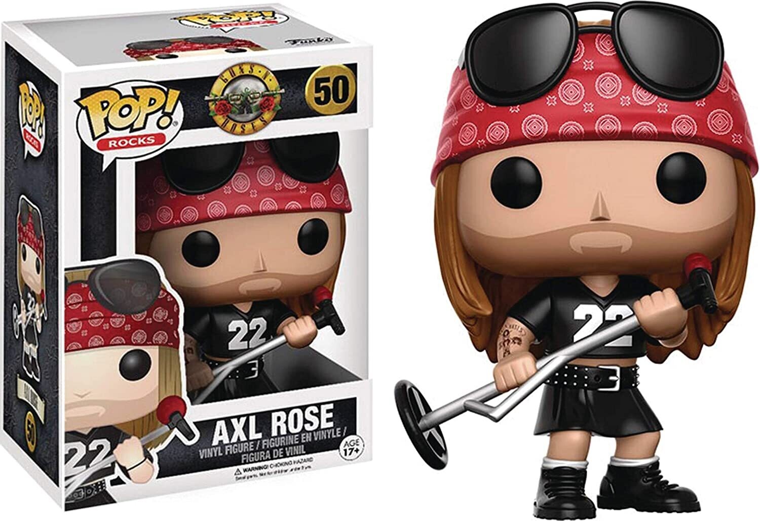 Funko Pop! Axl Rose #50 - Guns N Roses