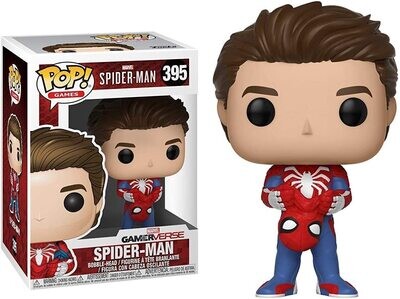 Funko Pop! Spider-Man Hombre Araña PS4 #395 sin mascara
