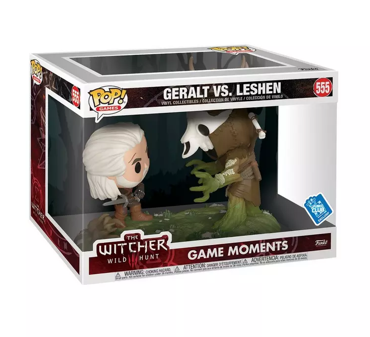 Funko Pop! Geralt vs Leshen The Witcher Game Moments