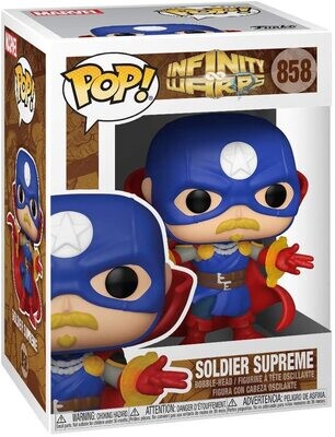 Funko Pop! Soldier Supreme #858 - Marvel Infinity Warps