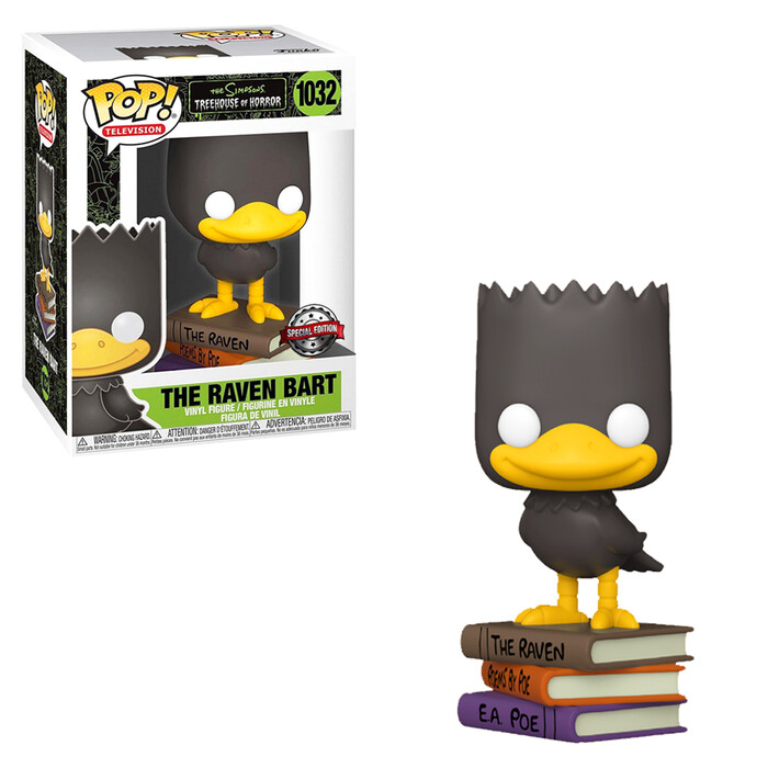 Funko Pop! The Raven Bart Cuervo - Los Simpsons
