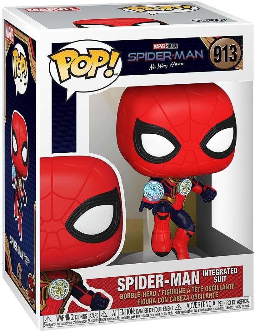 Funko Pop! Spider-Man Integrated Suit Sin Camino a Casa