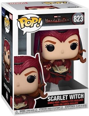 Funko Pop Scarlet Witch Bruja Escarlata 823 WandaVision